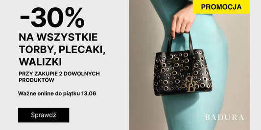 CCC: KOD rabatowy -30% na wszystkie torby, plecaki, walizki 06.05.2025
