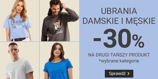 Smyk: -30% na ubrania damskie i męskie 20.05.2025