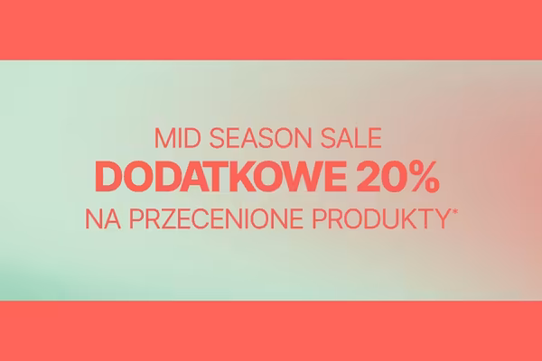 : KOD rabatowy -20% na produkty przecenione