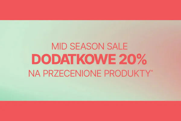 : KOD rabatowy -20% na produkty przecenione