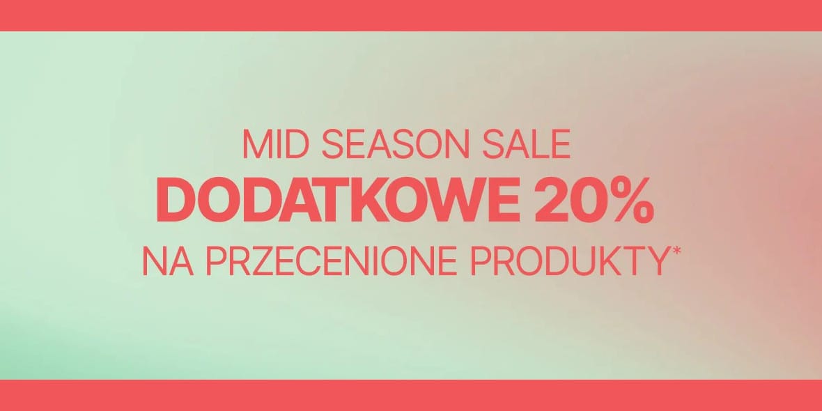 4F: KOD rabatowy -20% na produkty przecenione 30.04.2025