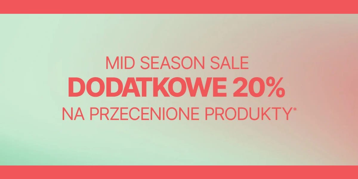 4F: KOD rabatowy -20% na produkty przecenione
