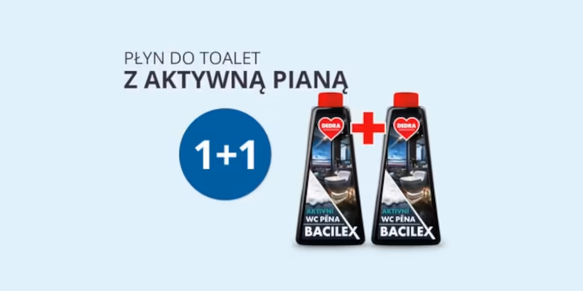 Mojadedra: 1 + 1 GRATIS na płyn do toalet