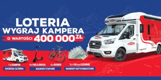 Loterie i Konkursy: Loteria z Kamperem - Duda 11.06.2024