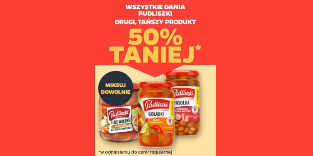 Netto: -50% na wszystkie dania Pudliszki