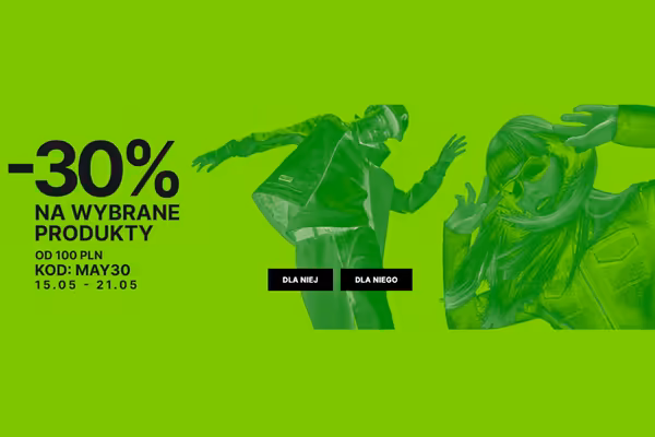 : KOD rabatowy -30% na wybrane produkty