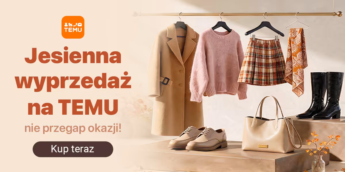 TEMU: Jesienna wyprzedaż na TEMU