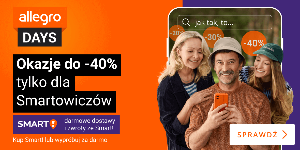 Allegro: Do -40% na Allegro Days 02.09.2024