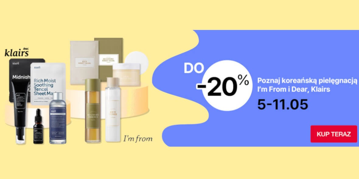 Super-Pharm Drogeria: Do -20% na koreańską pielęgnację 05.05.2025