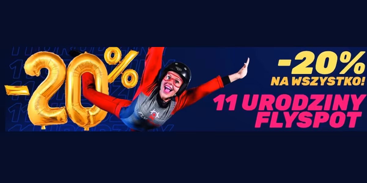 FlySpot: -20% na wszystko we FlySpot