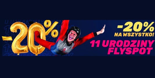FlySpot: -20% na wszystko we FlySpot 08.05.2025