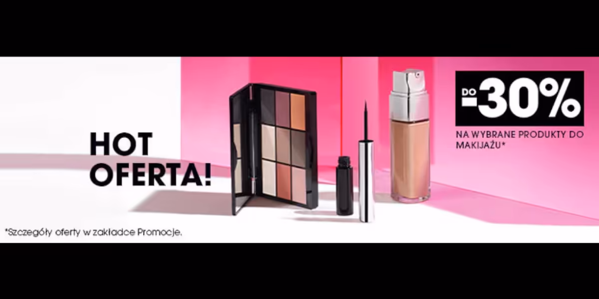 Sephora: Do -30% na makijaż