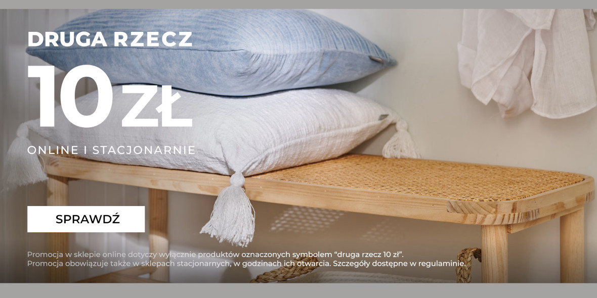 home&you: 10 zł za drugą rzecz w home&you 16.06.2025