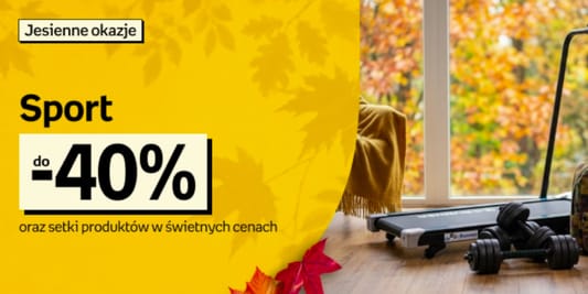 Empik: Do -40% na artykuły sportowe 24.09.2026