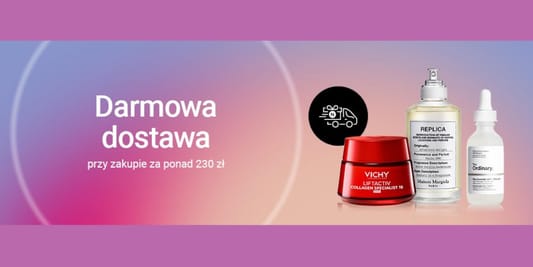 Notino: Darmowa dostawa zakupów powyżej 230 zł 13.01.2026