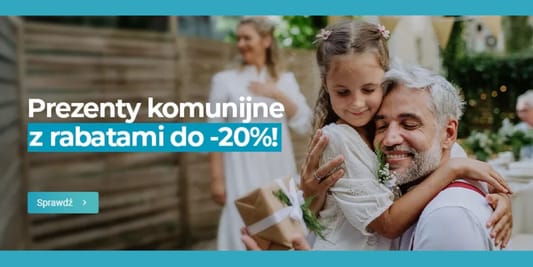 ERLI.pl: Do -20% na prezenty komunijne 05.05.2025