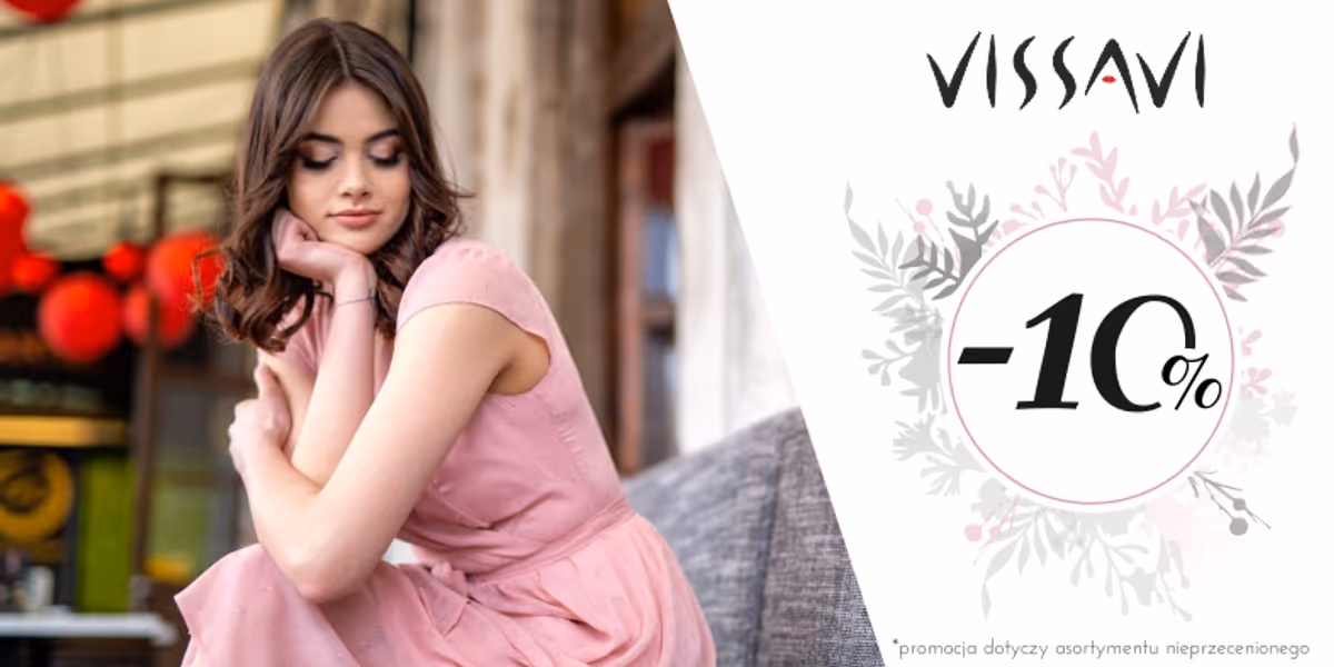 Vissavi: -10% na nieprzeceniony asortyment