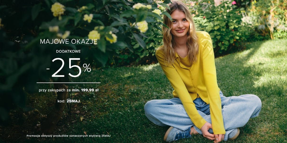 Greenpoint: KOD rabatowy -25% DODATKOWO przy zakupach za min. 199,99 zł