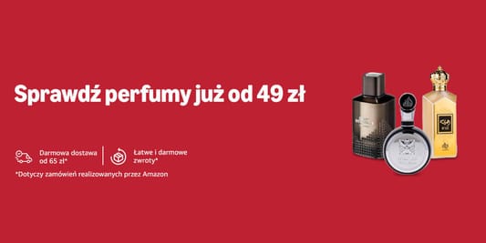 Amazon: Od 49 zł za perfumy 03.12.2025