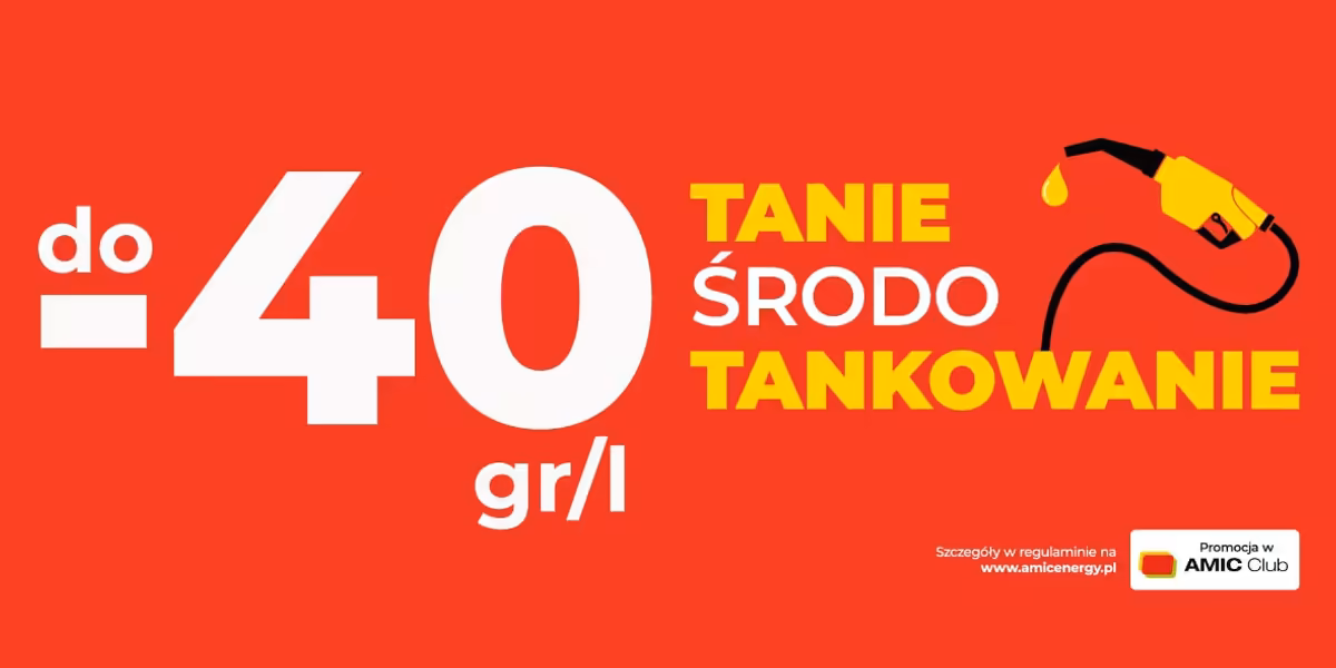AMIC POLSKA: Do -40 gr/l na tankowanie