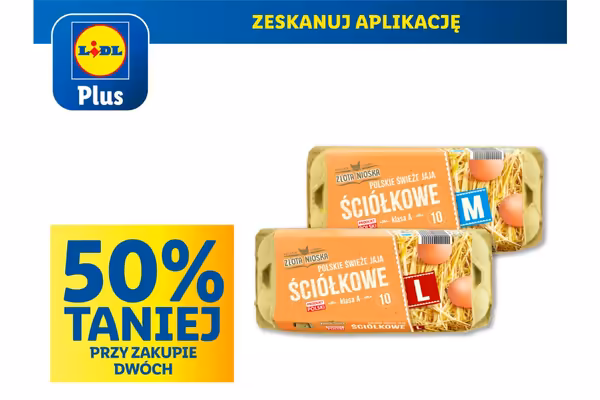 : KUPON -50% na jaja Złota Nioska