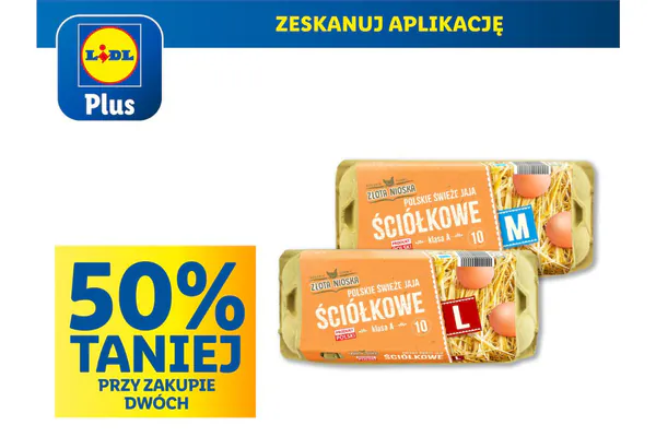 : KUPON -50% na jaja Złota Nioska
