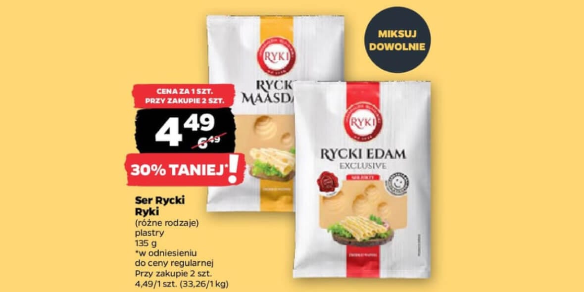 Netto: -30% na ser Rycki Ryki 05.05.2025