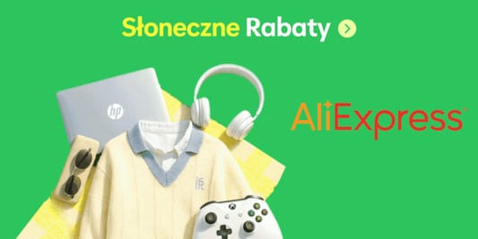AliExpress: KOD rabatowy Do -200 zł i rabaty do -60% 12.05.2025