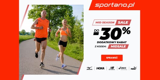 Sportano.pl: KOD rabatowy do -30% DODATKOWO na wybrane produkty 06.05.2025