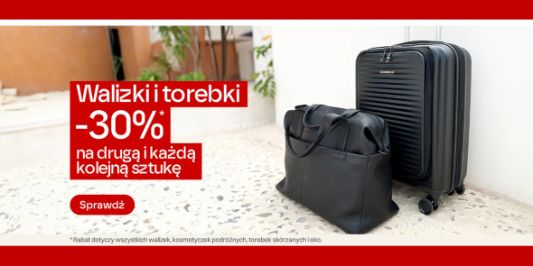 Ochnik: -30% na walizki i torebki 26.07.2024