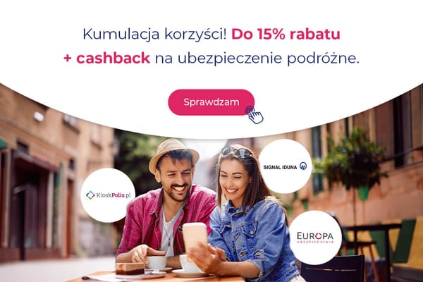 KioskPolis.pl: KOD rabatowy Do -15% na wybrane towarzystwa + cashback