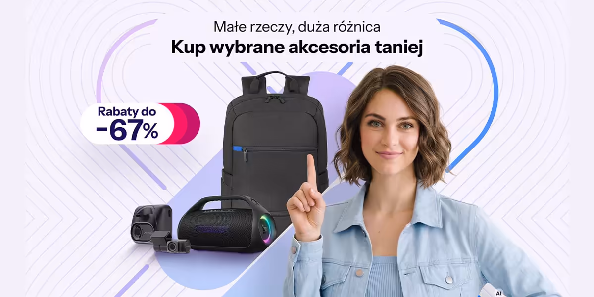x-kom.pl: KOD rabatowy Do -67% na wybrane akcesoria