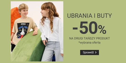 Smyk: -50% na drugi produkt 15.05.2025