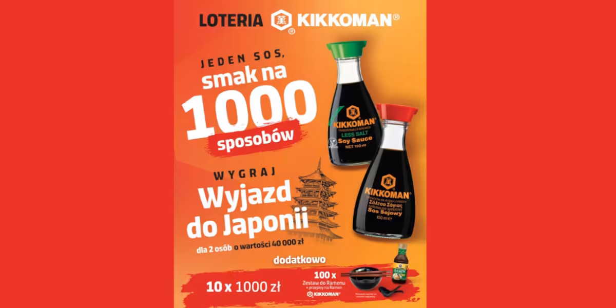 Loterie i Konkursy: Loteria Kikkoman 2026