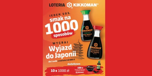 Loterie i Konkursy:  Loteria Kikkoman 2026 15.09.2026