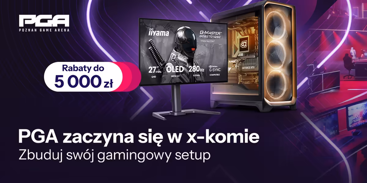 x-kom.pl: KOD rabatowy Do -5000 zł na gaming