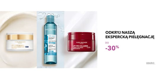 Yves Rocher: Do -30% na pielęgnację 21.04.2026