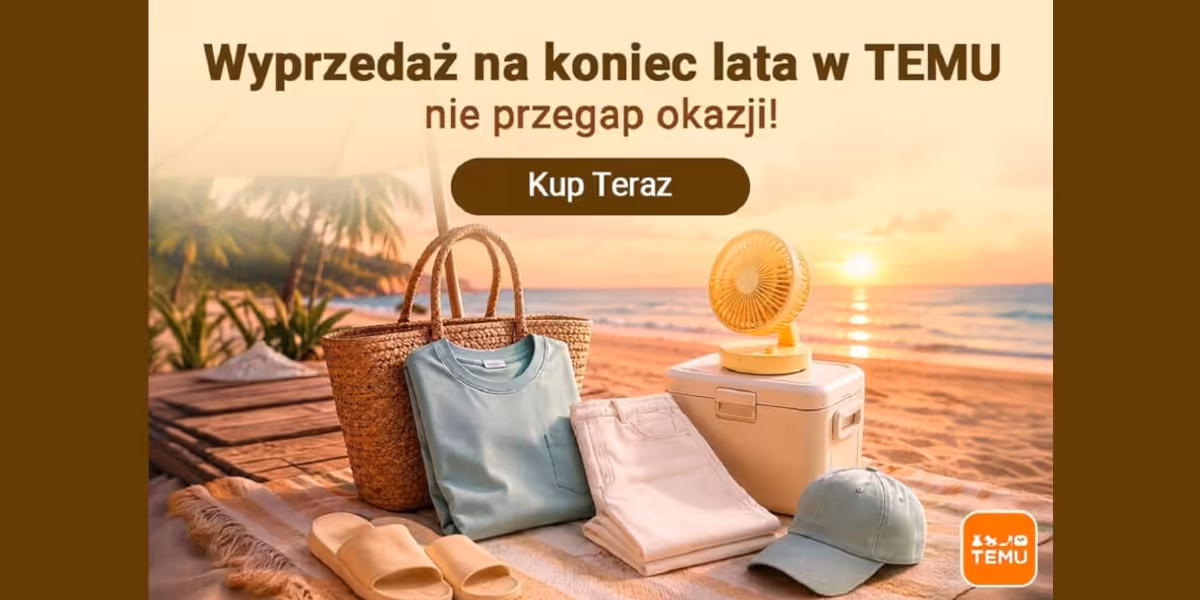 TEMU: Wyprzedaż na koniec Lata