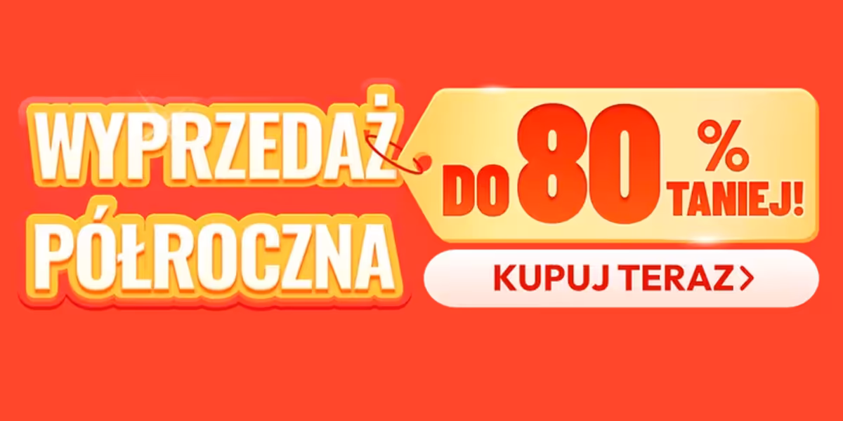 TEMU: Do -80% na wyprzedaży w TEMU