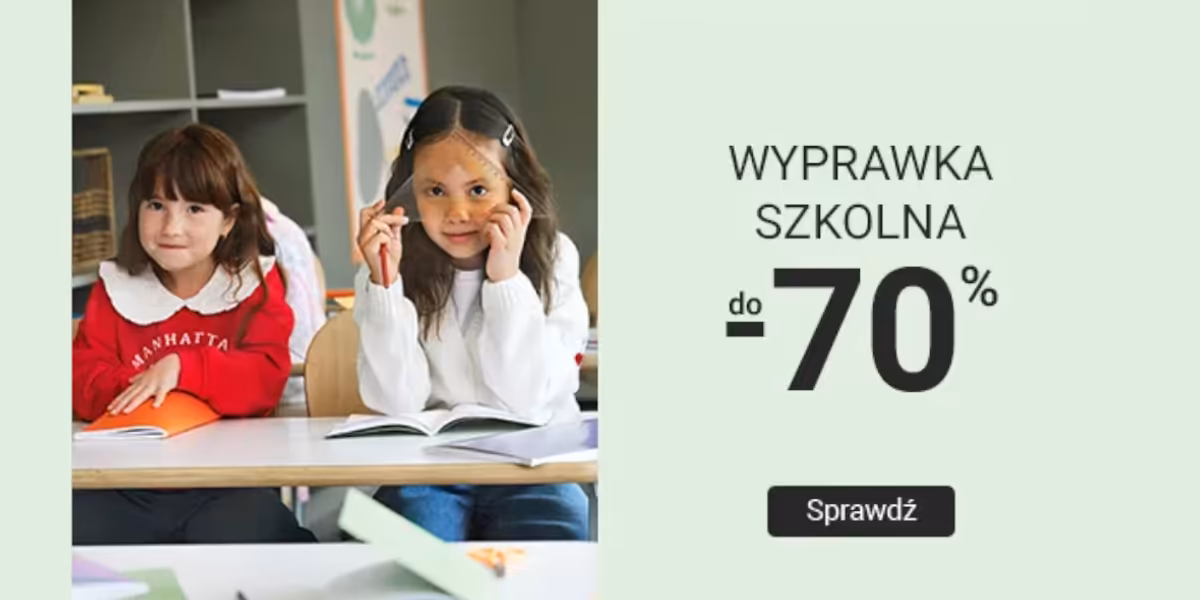 Smyk: Do -70% na wyprawkę szkolną