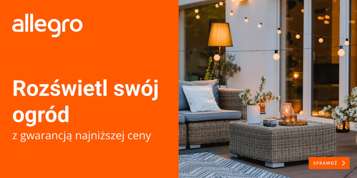 Allegro: Oświetlenie ogrodowe na Allegro