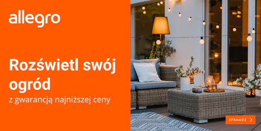 Allegro:  Oświetlenie ogrodowe na Allegro 22.05.2025