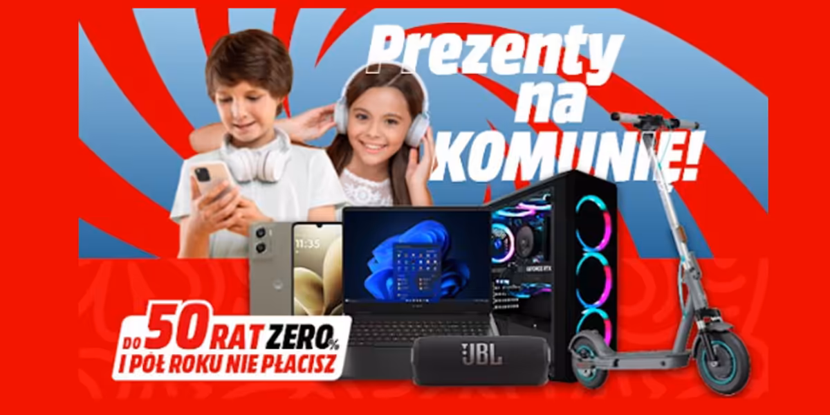 Media Markt: Prezenty na Komunię w supercenach