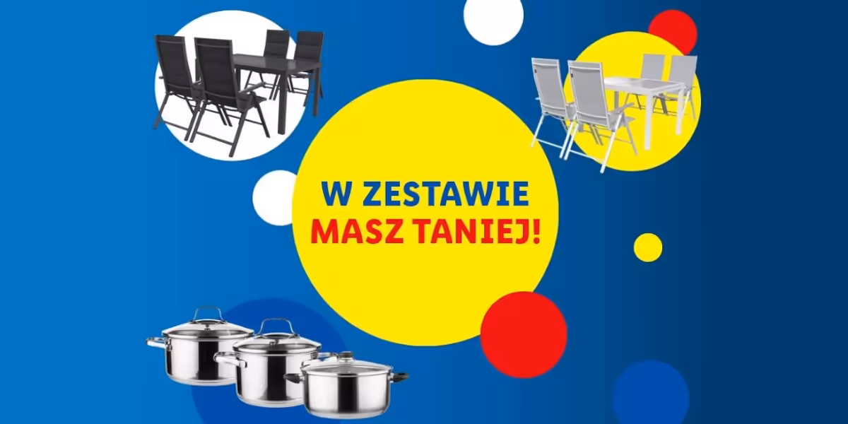 Lidl: ONLINE W zestawie TANIEJ