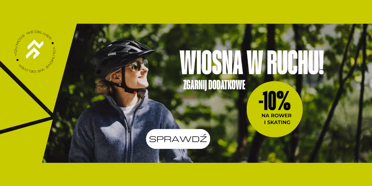 Sportello: KOD rabatowy -10% na rower i skating