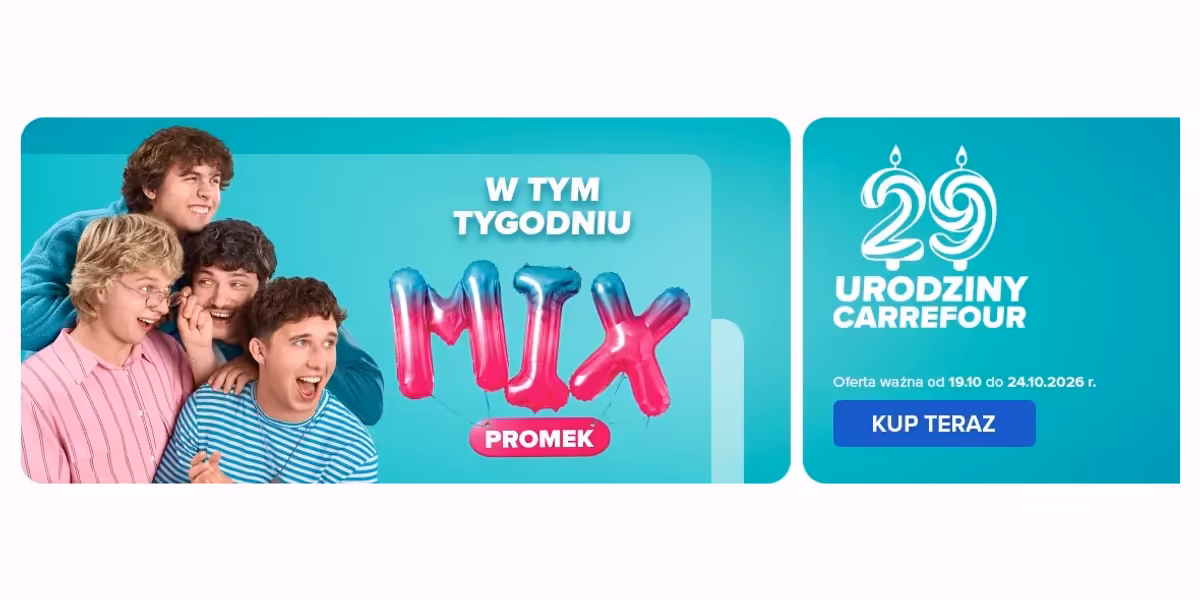 Carrefour: MIX promek w Carrefour