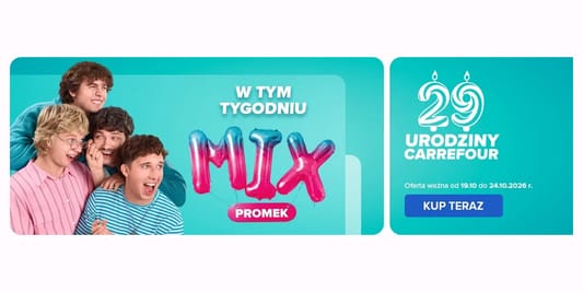 Carrefour:  MIX promek w Carrefour 20.10.2026