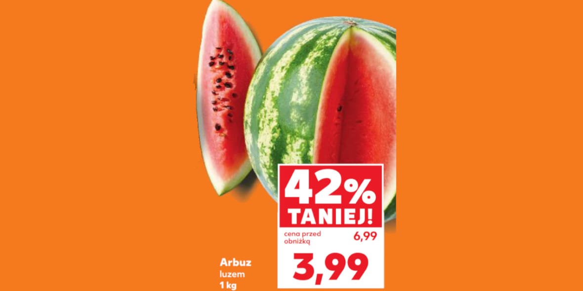 Kaufland: -42% na arbuza 15.05.2025