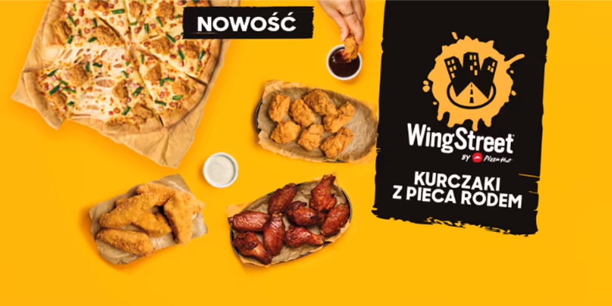 Pizza Hut: Nowość WingStreet w Pizza Hut