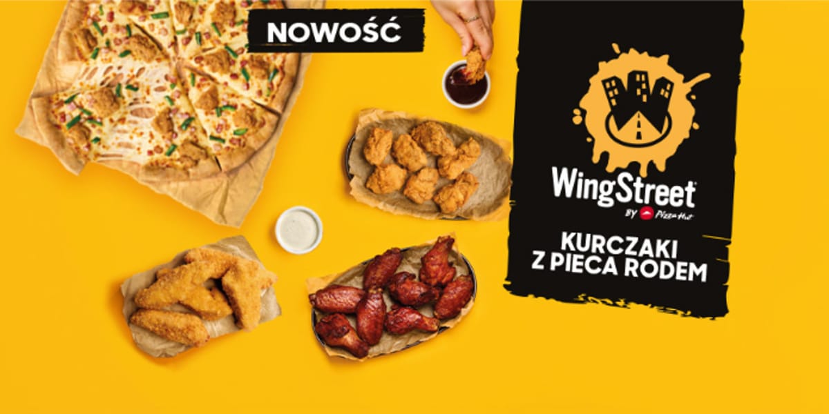Pizza Hut: Nowość WingStreet w Pizza Hut